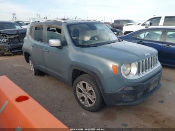  Salvage Jeep Renegade