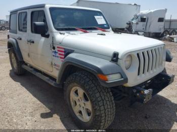  Salvage Jeep Wrangler