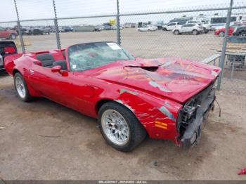  Salvage Pontiac Firebird