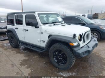  Salvage Jeep Wrangler