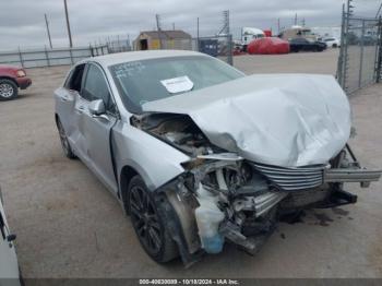  Salvage Lincoln MKZ