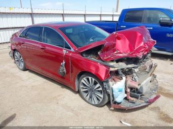  Salvage Lincoln MKZ