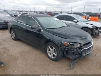  Salvage Chevrolet Malibu
