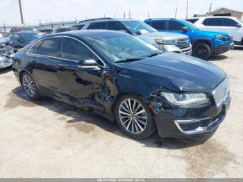 Salvage Lincoln MKZ