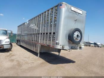  Salvage Wilson Trailer Co Livestock Trailer