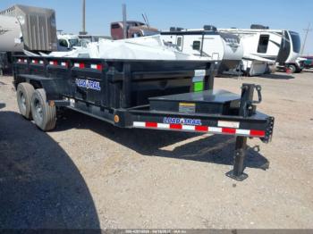  Salvage Load Trail Trailer