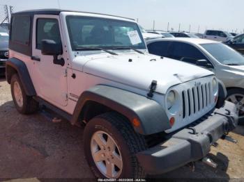  Salvage Jeep Wrangler
