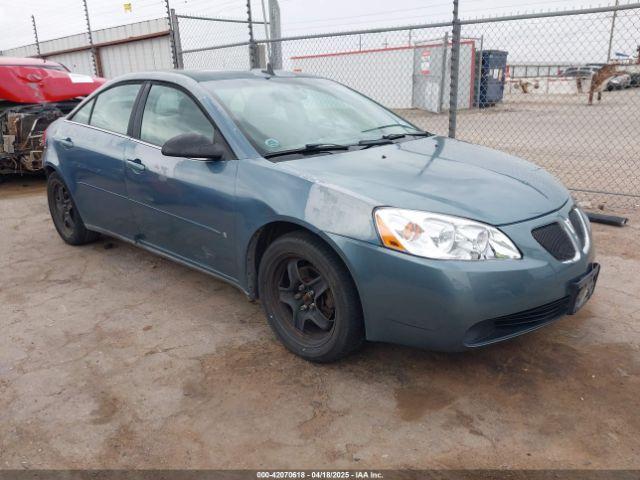  Salvage Pontiac G6