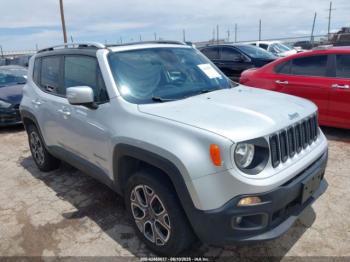  Salvage Jeep Renegade