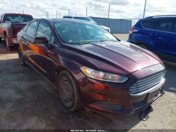  Salvage Ford Fusion