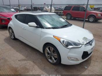  Salvage Hyundai VELOSTER