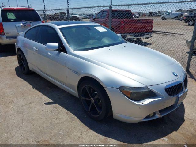  Salvage BMW 6 Series