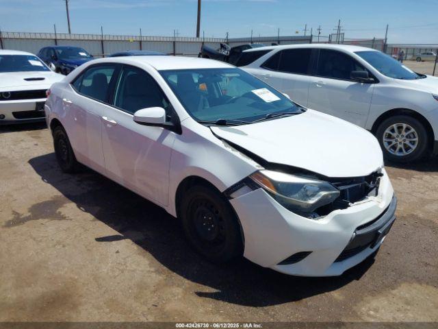  Salvage Toyota Corolla