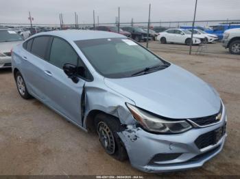  Salvage Chevrolet Cruze