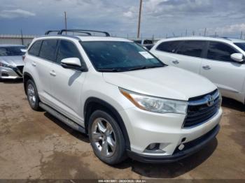  Salvage Toyota Highlander
