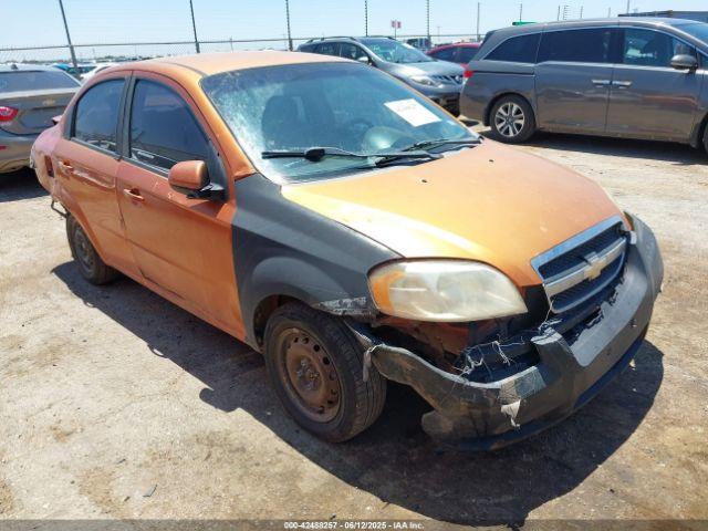 Salvage Chevrolet Aveo