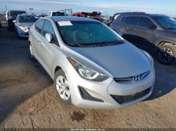 Salvage Hyundai ELANTRA