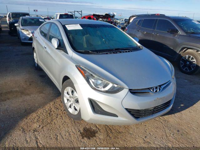  Salvage Hyundai ELANTRA