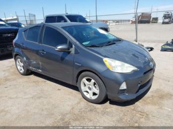  Salvage Toyota Prius c