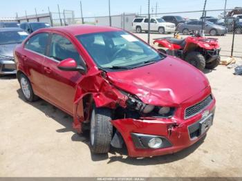  Salvage Chevrolet Sonic