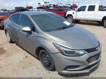  Salvage Chevrolet Cruze