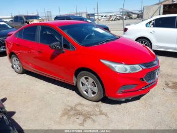  Salvage Chevrolet Cruze