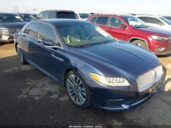 Salvage Lincoln Continental