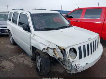  Salvage Jeep Patriot