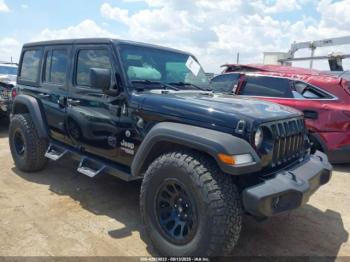  Salvage Jeep Wrangler