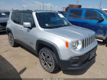  Salvage Jeep Renegade