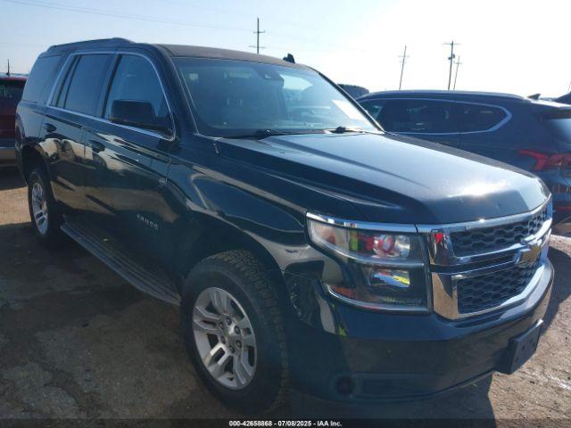  Salvage Chevrolet Tahoe