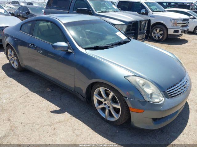  Salvage INFINITI G35