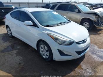  Salvage Hyundai ELANTRA