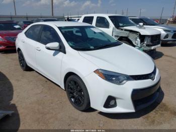  Salvage Toyota Corolla