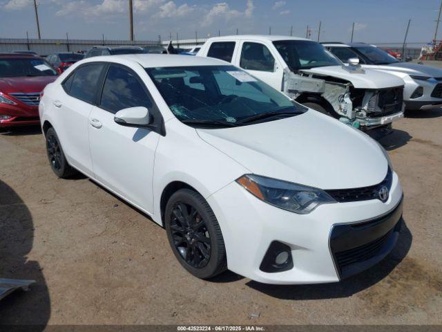  Salvage Toyota Corolla