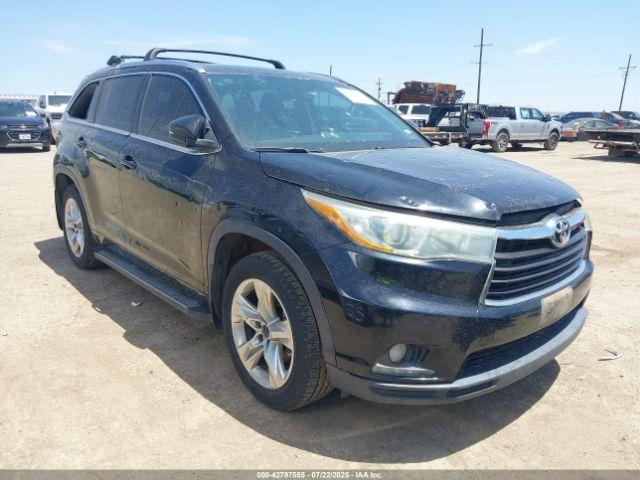  Salvage Toyota Highlander