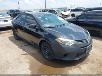  Salvage Toyota Corolla