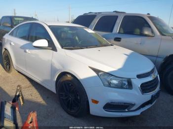  Salvage Chevrolet Cruze