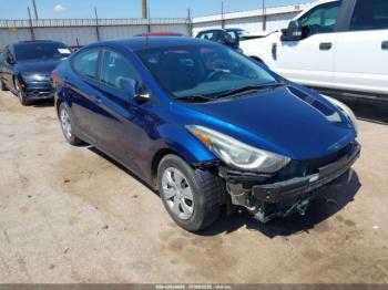 Salvage Hyundai ELANTRA