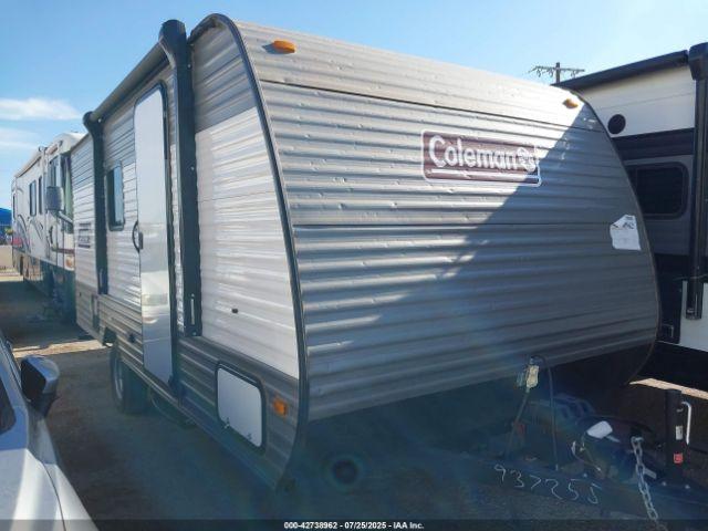  Salvage Coleman Travel Trailer
