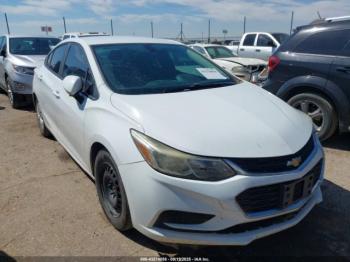  Salvage Chevrolet Cruze