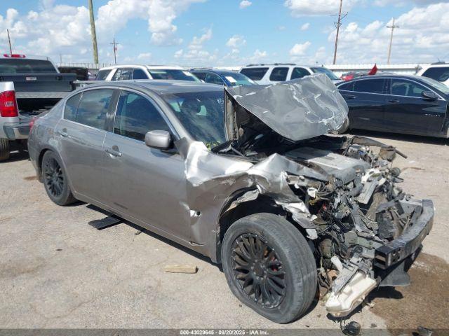  Salvage INFINITI G35x