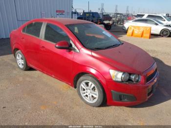  Salvage Chevrolet Sonic