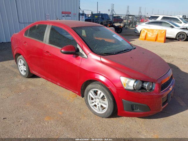  Salvage Chevrolet Sonic