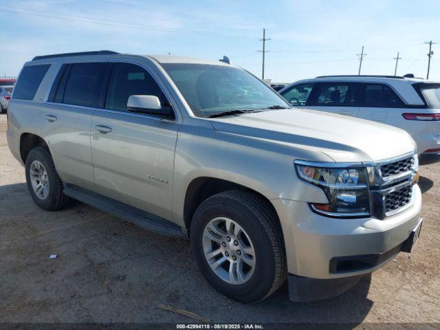  Salvage Chevrolet Tahoe