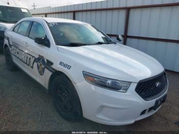  Salvage Ford Police Interceptor