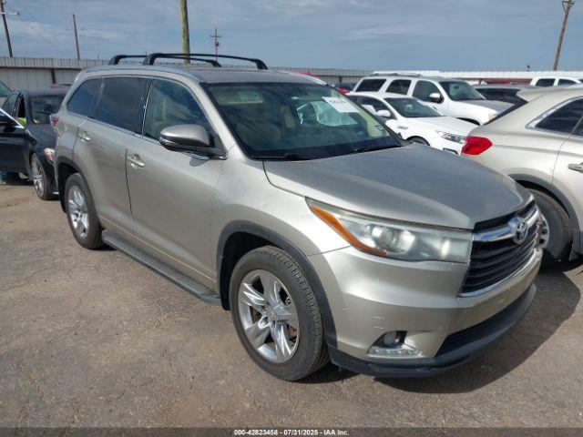  Salvage Toyota Highlander
