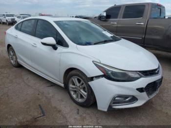  Salvage Chevrolet Cruze