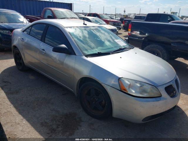  Salvage Pontiac G6