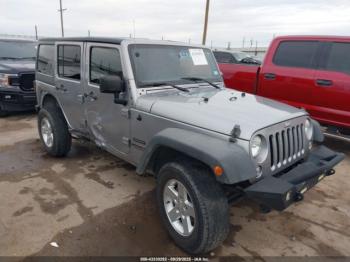  Salvage Jeep Wrangler